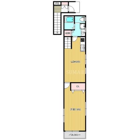 間取図です☆