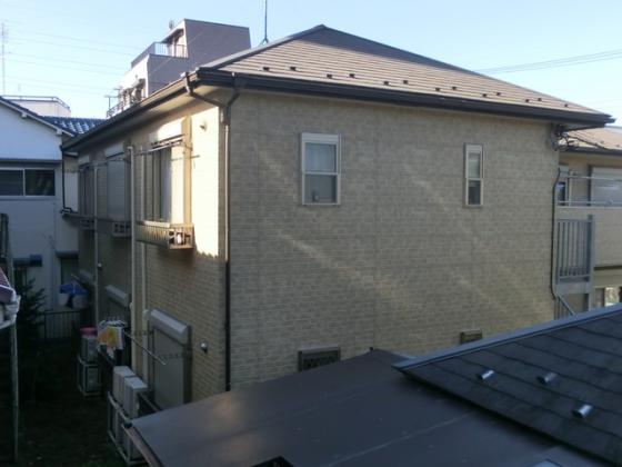 閑静な住宅地にあるアパートです。