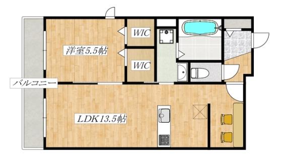 間取図です