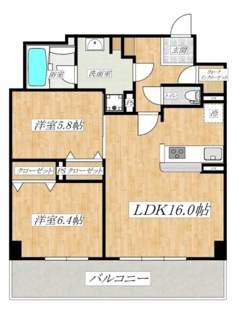 人気の2LDKです☆彡