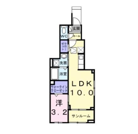 間取図です