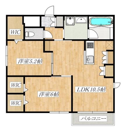 間取図です