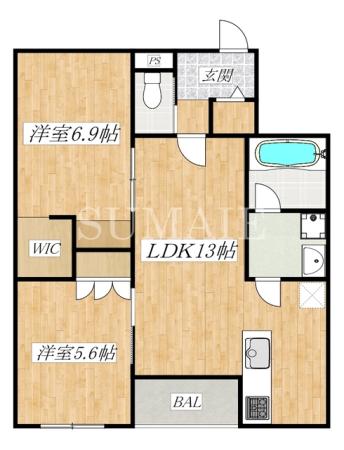 間取りです☆