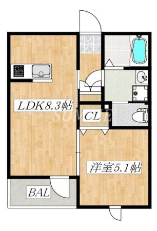 間取りです。