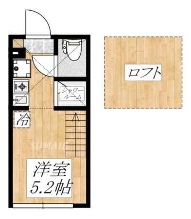 北向きです