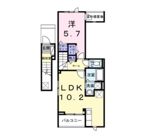 間取図です