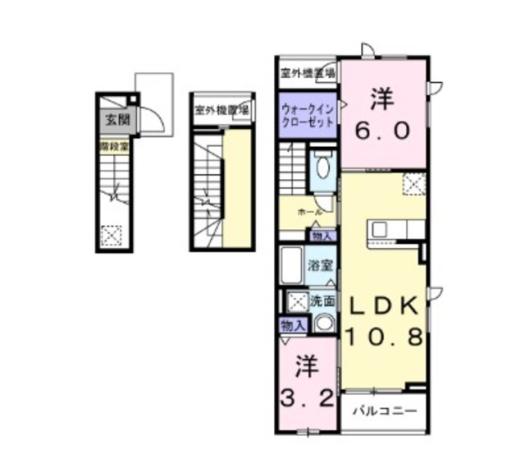 間取図です