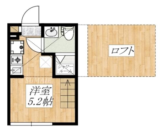 西向きです。