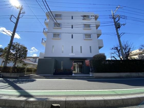 建物正面外観！