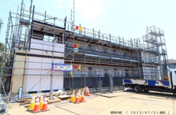 建築中の外観です！