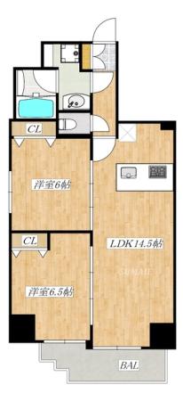 最上階、角部屋です！