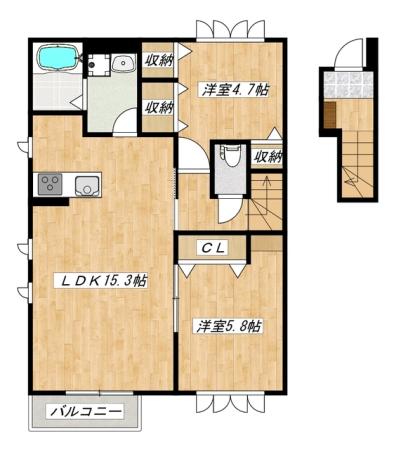 間取りです☆