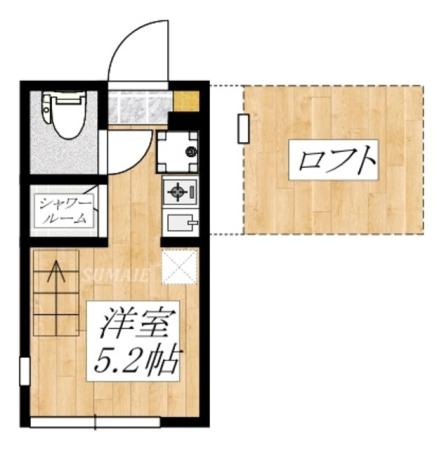 ロフト付きのお部屋です！