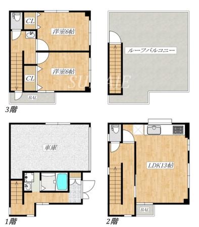 間取りです☆