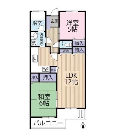 間取図です