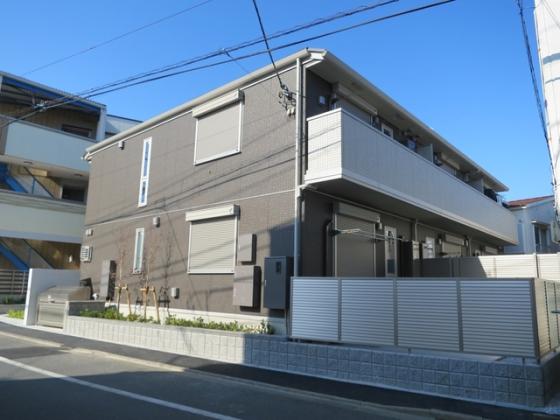 シンプルモダンな外観です。